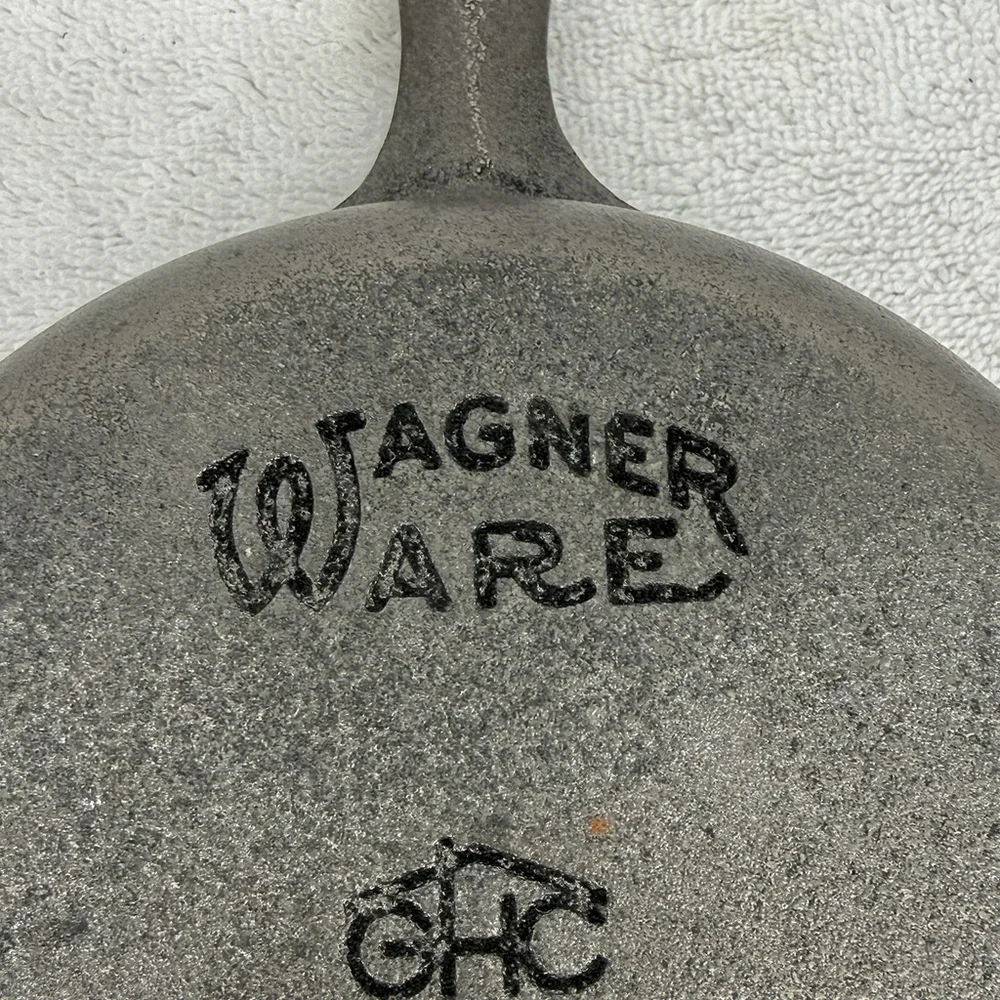 Wagner Ware Cast Iron Skillet 6.5 inch B Handle Made In USA General Housewares